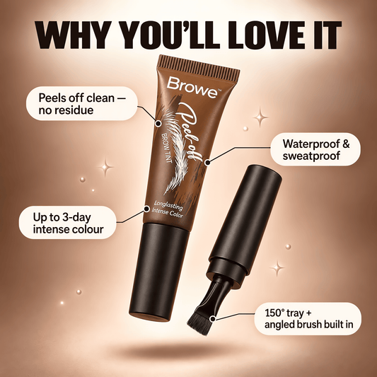 Browe Peel-Off Brow Tint Kit